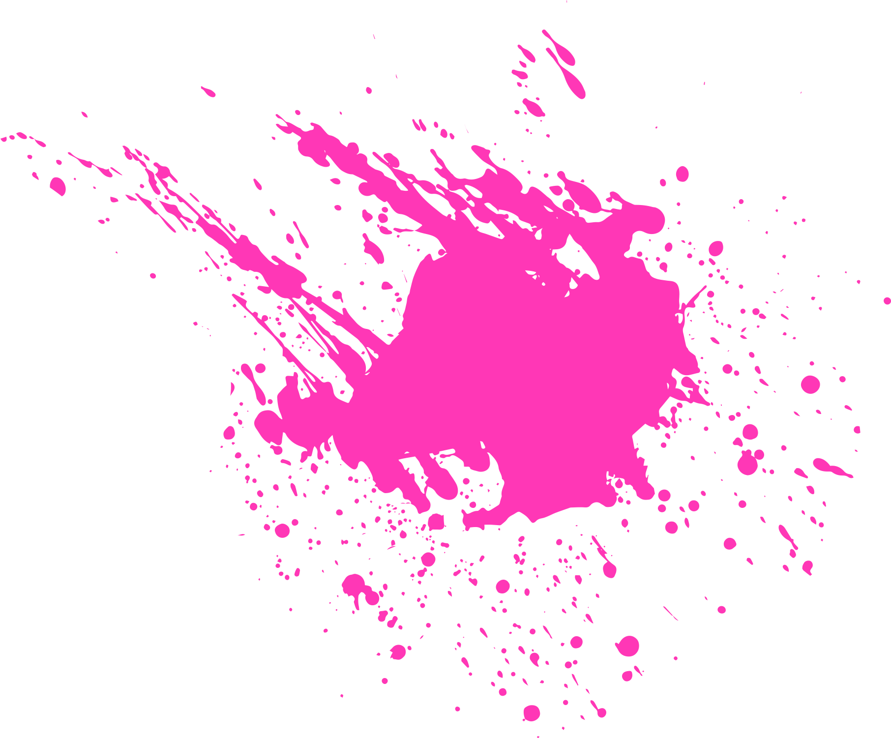 Splash Euclidean Transprent Png Free Download Pink - Pink Blood Splatter Png, Transparent Png PNG image with a transparent background, free high-resolution download
