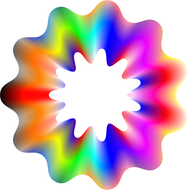 Psychedelic Wave Frame - Psychedelic Frame Png, Transparent Png PNG with transparent background