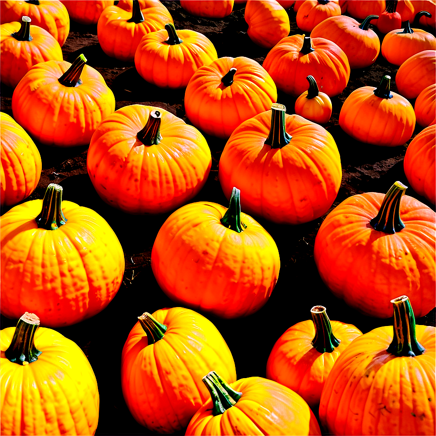 Vibrant Pumpkin Patch Day Png 06122024