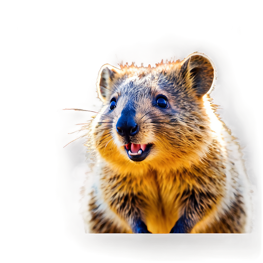 Vibrant Quokka Scene Png Juw86