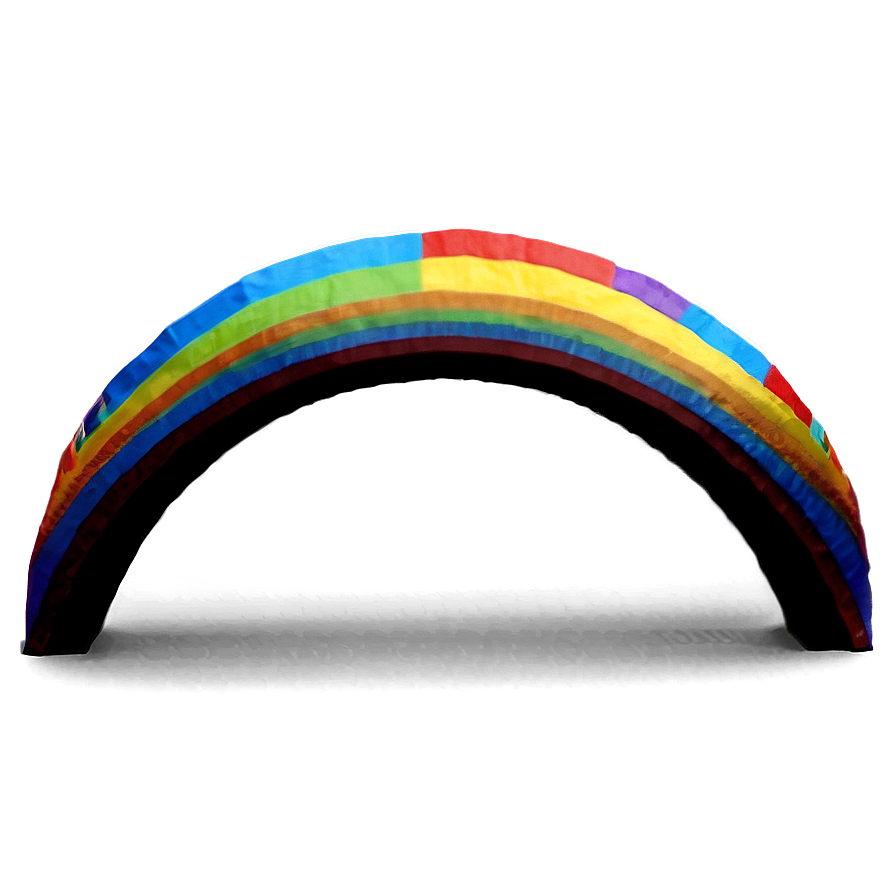 Vibrant Rainbow Arch PNG mbn PNG with transparent background
