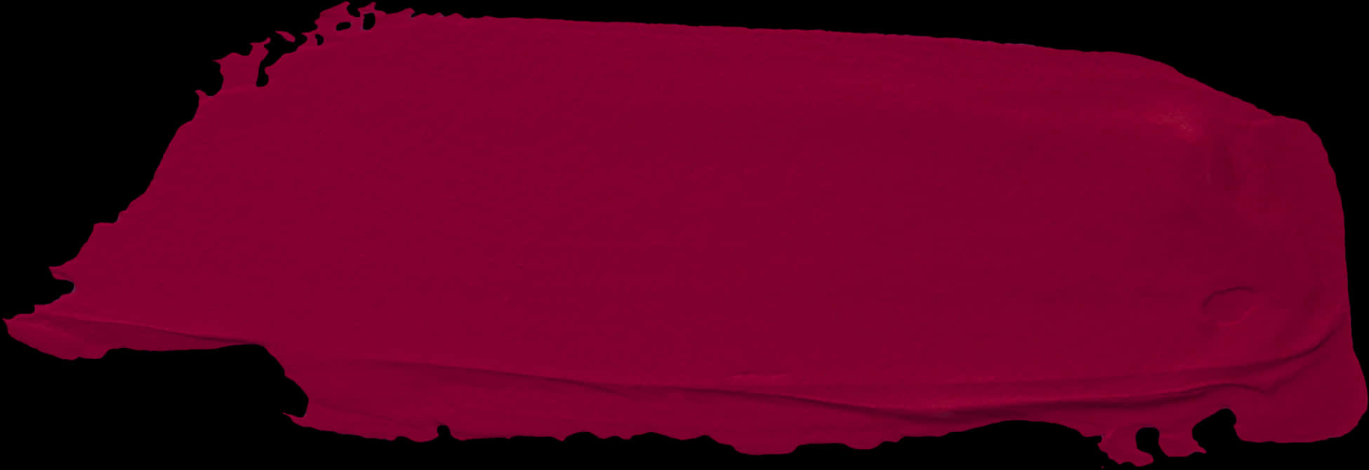 Vibrant Red Paint Stroke PNG image with a transparent background, free high-resolution download