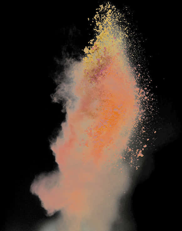 Vibrant_ Red_ Smoke_ Explosion