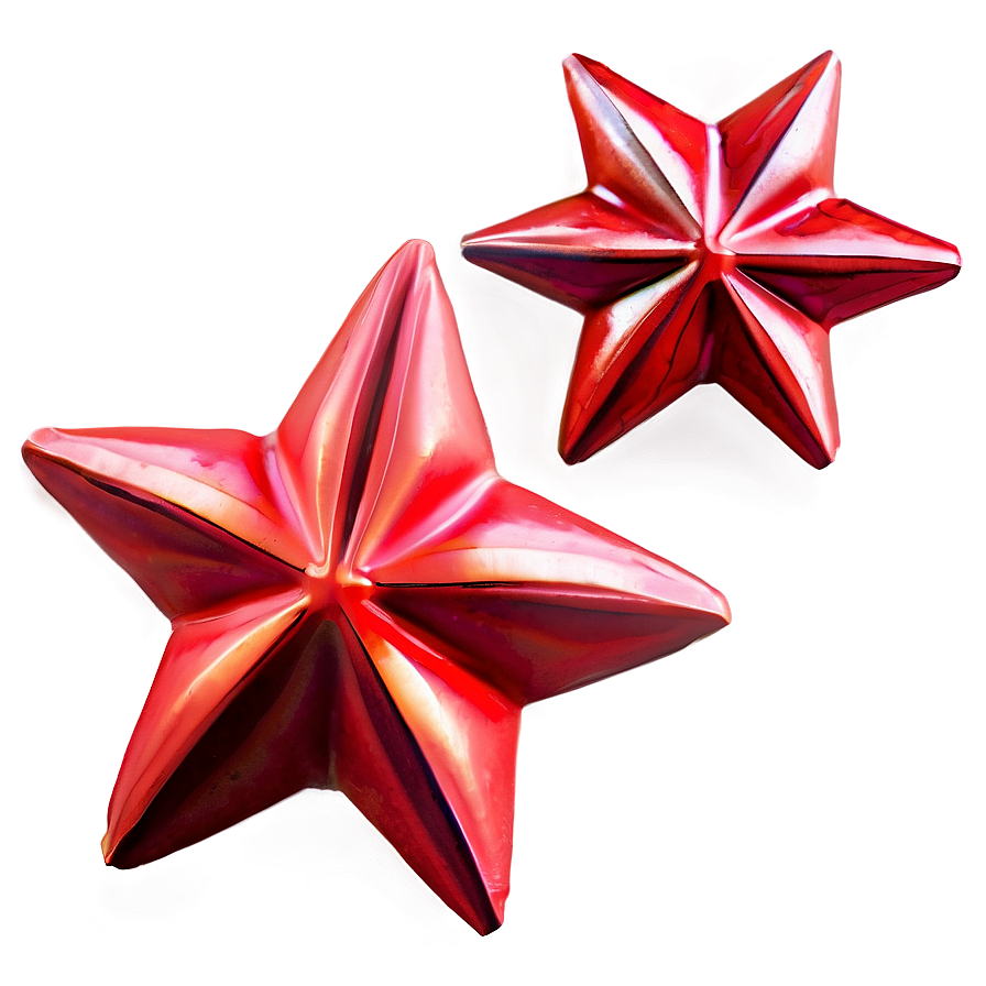 Vibrant Red Star PNG 05232024 PNG image with a transparent background, free high-resolution download