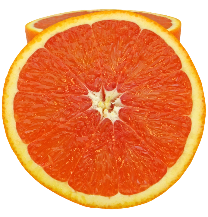 Vibrant Sliced Orange Fruit