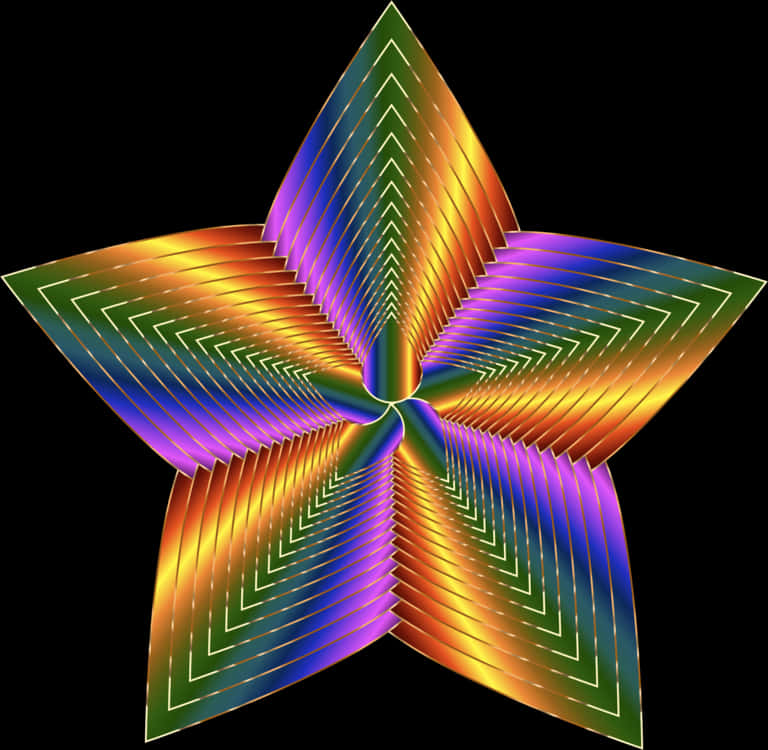 Vibrant Star Pattern