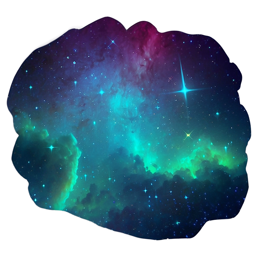 Vibrant Starry Sky Png 3