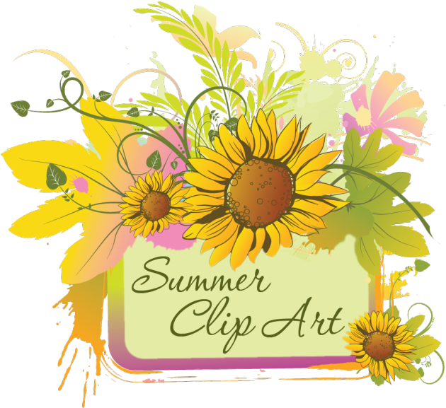 Summer Clip Art Of June July And August Graphics - Clip Art Summer August, HD Png Download PNG with transparent background