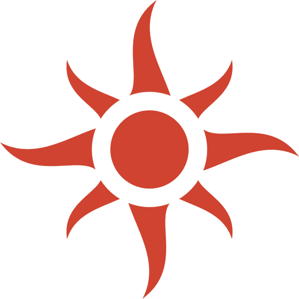 Vibrant Sun Icon