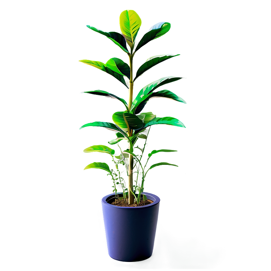 Vibrant Tall Plant Png 13