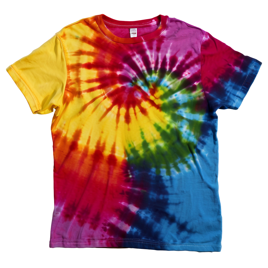 Vibrant Tie Dye Shirt Png Gyp22