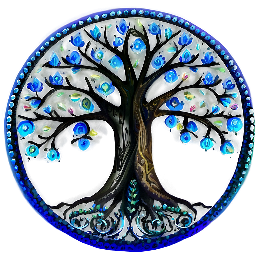 Vibrant Tree Of Life Artwork Png 06122024