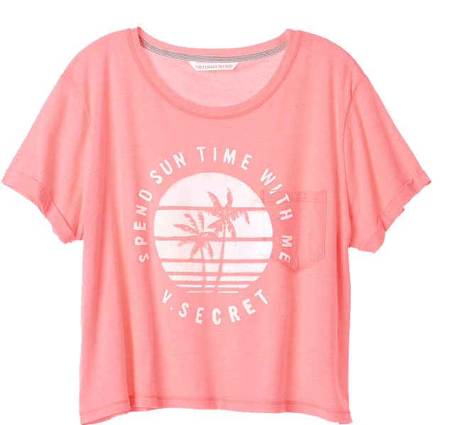 Victoria Secret Pink Sun Time Tee