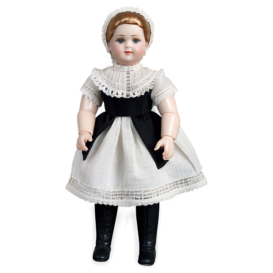 Victorian Era Doll PNG ung PNG with transparent background