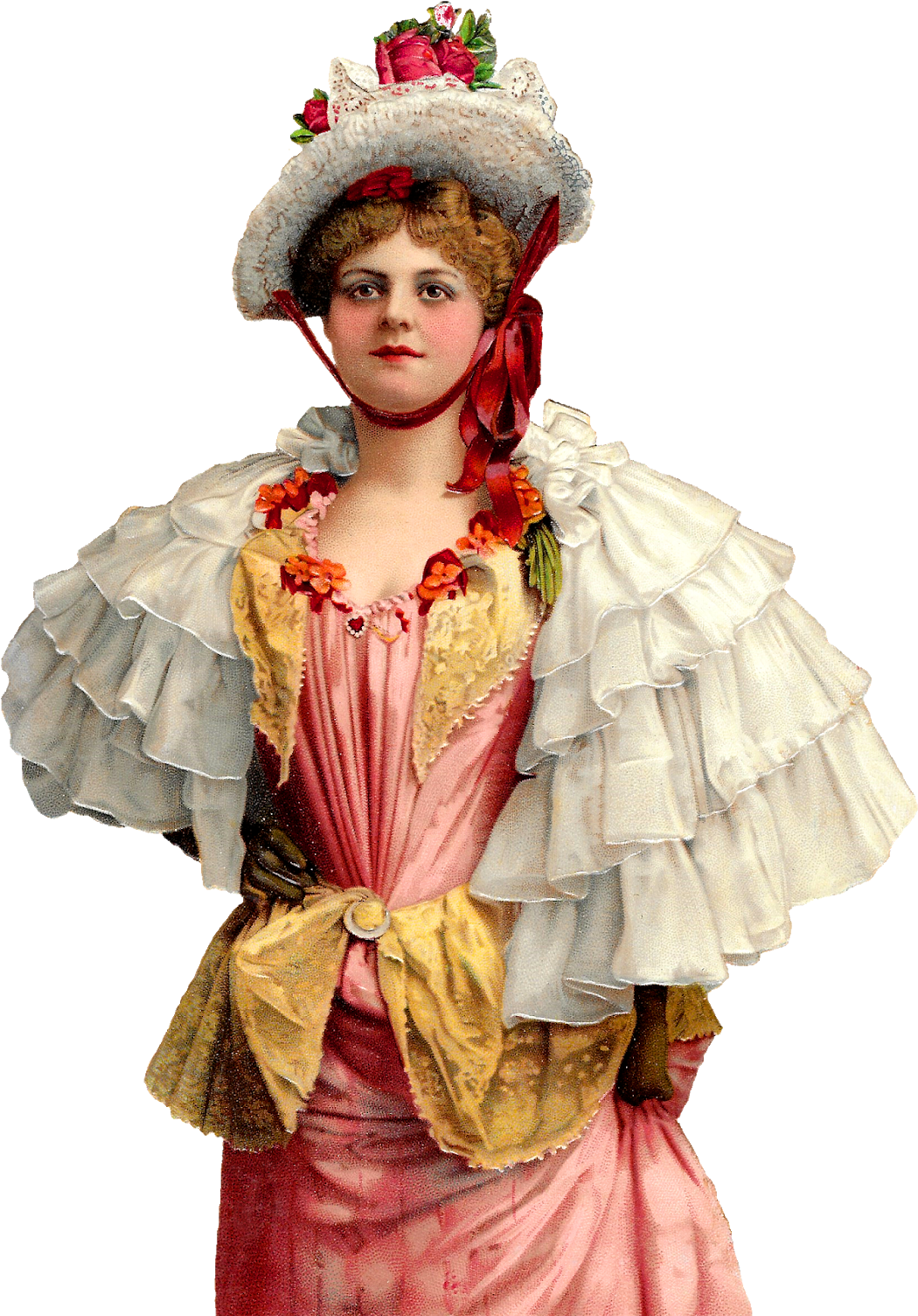 Victorian Women Png, Transparent Png PNG with transparent background