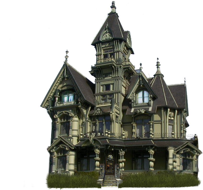 Png House Collection Clipart - Carson Mansion, Transparent Png PNG with transparent background