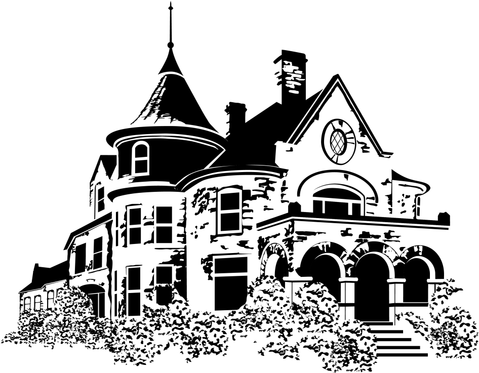 The Haley Mansion House Icon Png - Illustration PNG with transparent background