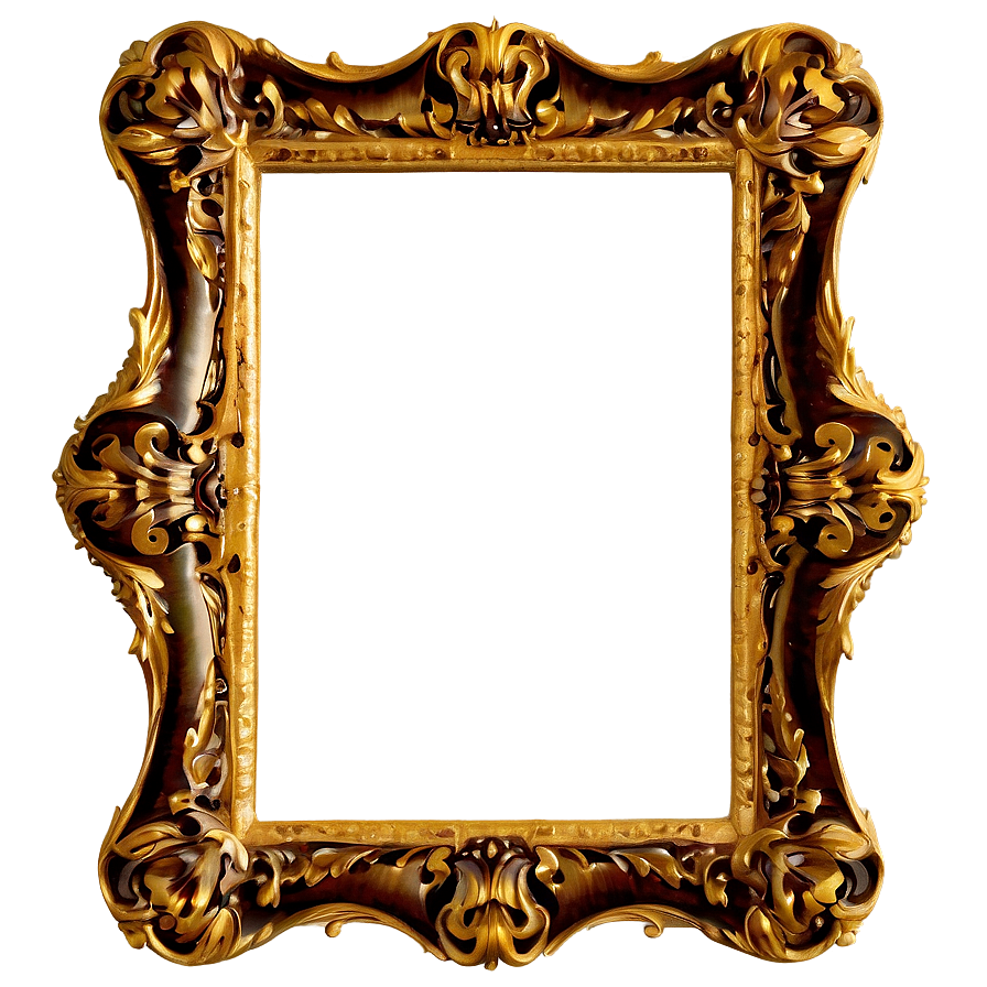 Victorian Mirror Frame Png 06212024