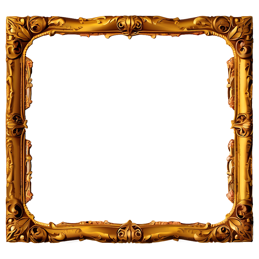 Victorian Picture Frame Png Vrg70