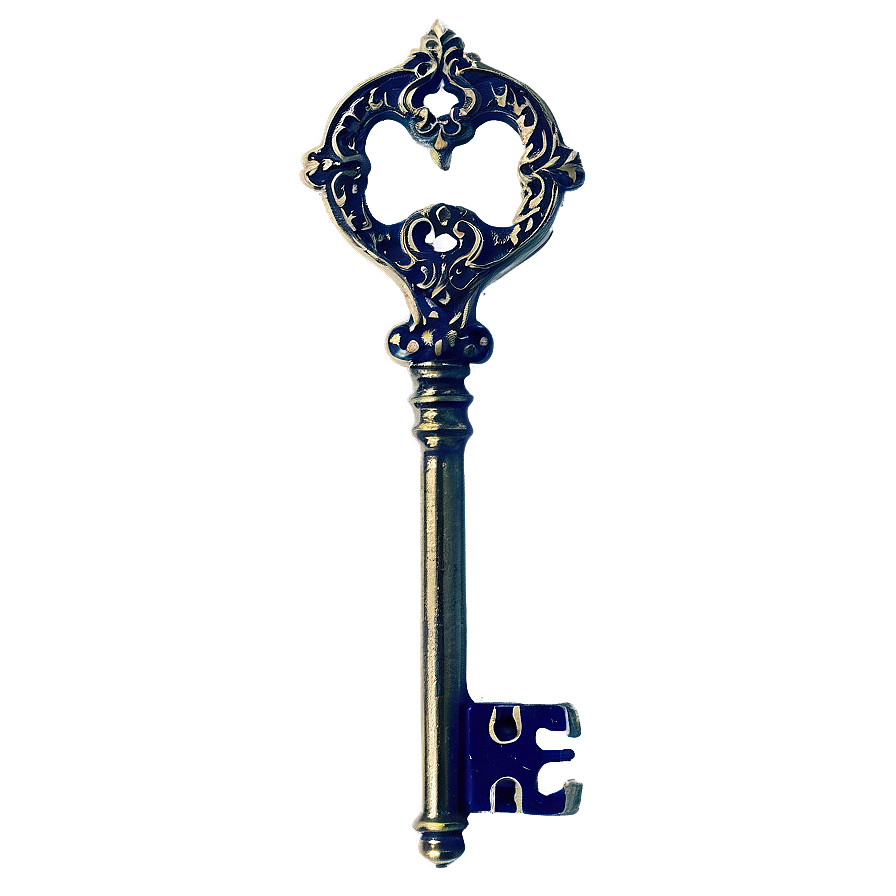 Victorian Skeleton Key Graphic Png 06212024