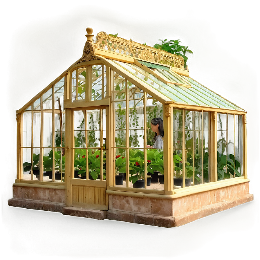 "Victorian Style Greenhouse PNG" dlv68 PNG image with a transparent background, free high-resolution download
