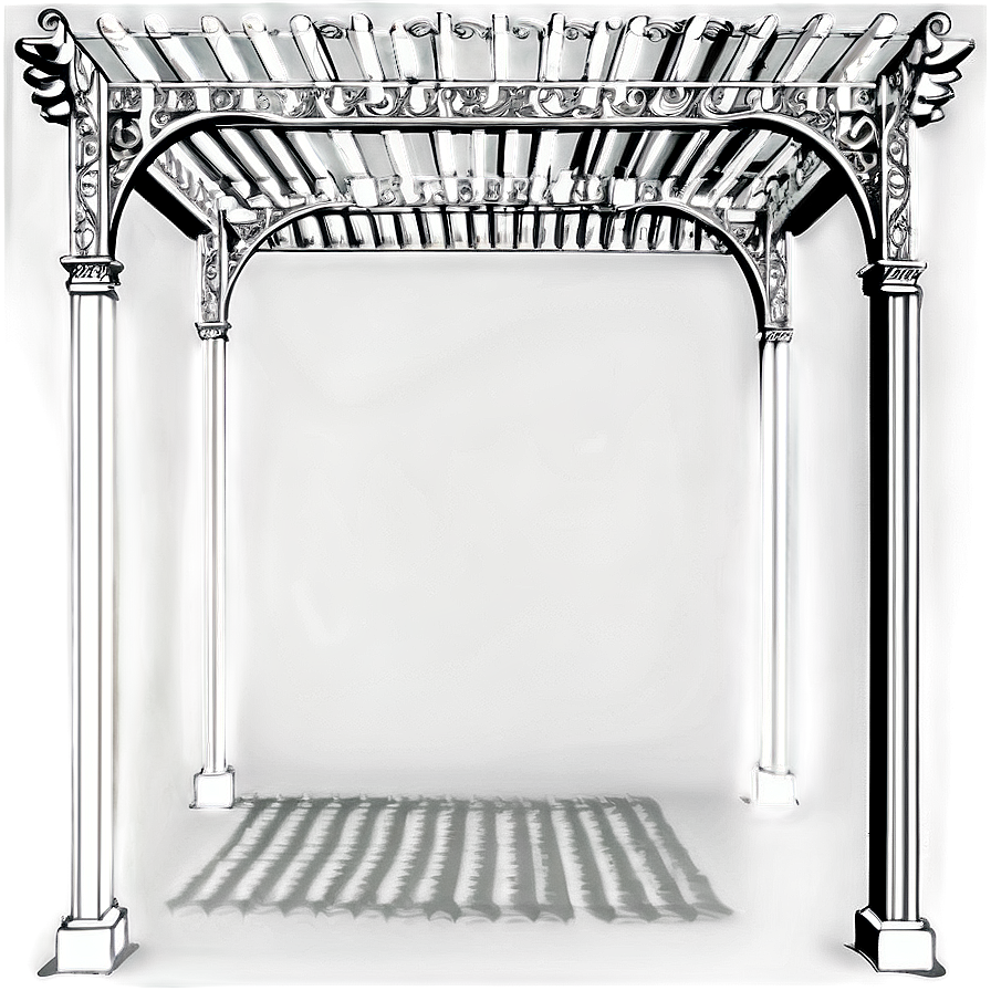 Victorian Style Pergola Png Dew