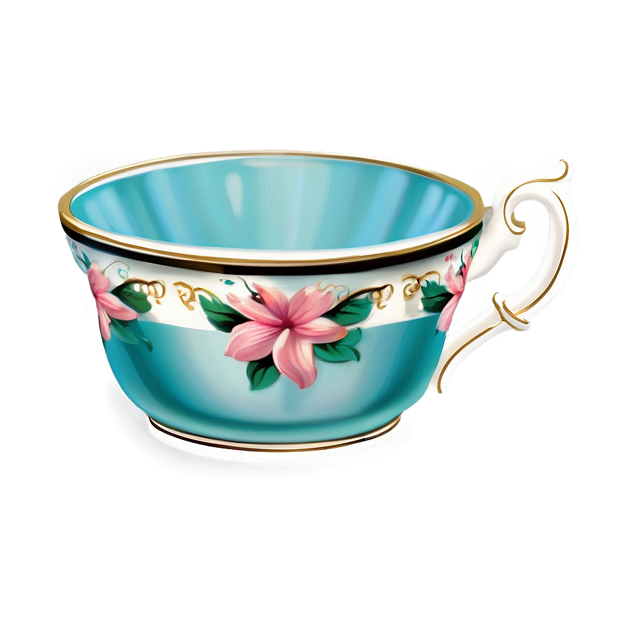 Victorian Tea Cup Grace Png 05252024