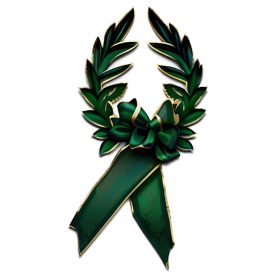 Victory Laurel Ribbon Png Gwt