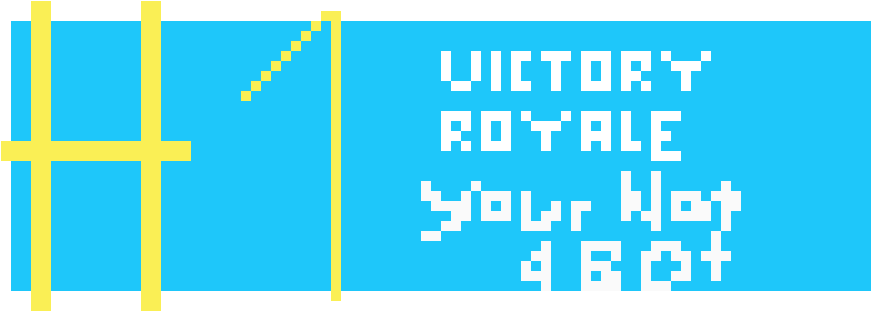 Victory Royale Pixel Art