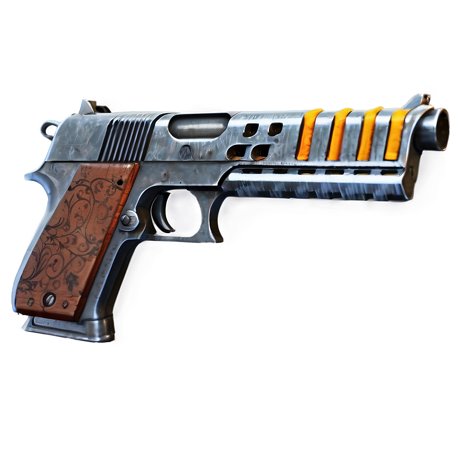 Video Game Pistol Png 05242024