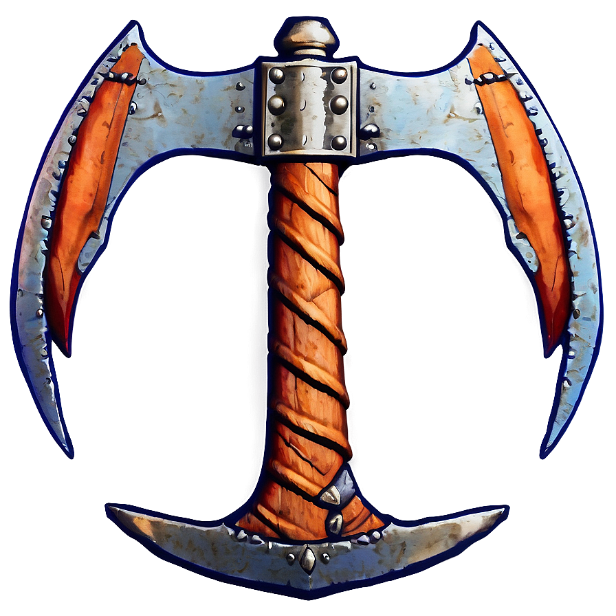 Viking Axe Emblem Png 64