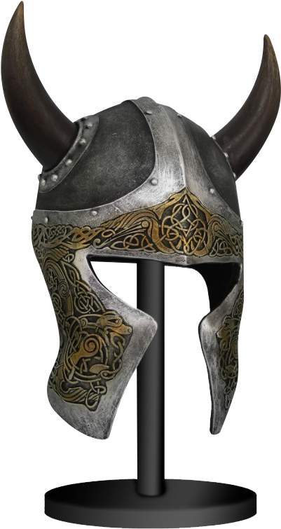 Viking Helmet Sculpture - Ancient Viking Helmet, HD Png Download PNG with transparent background