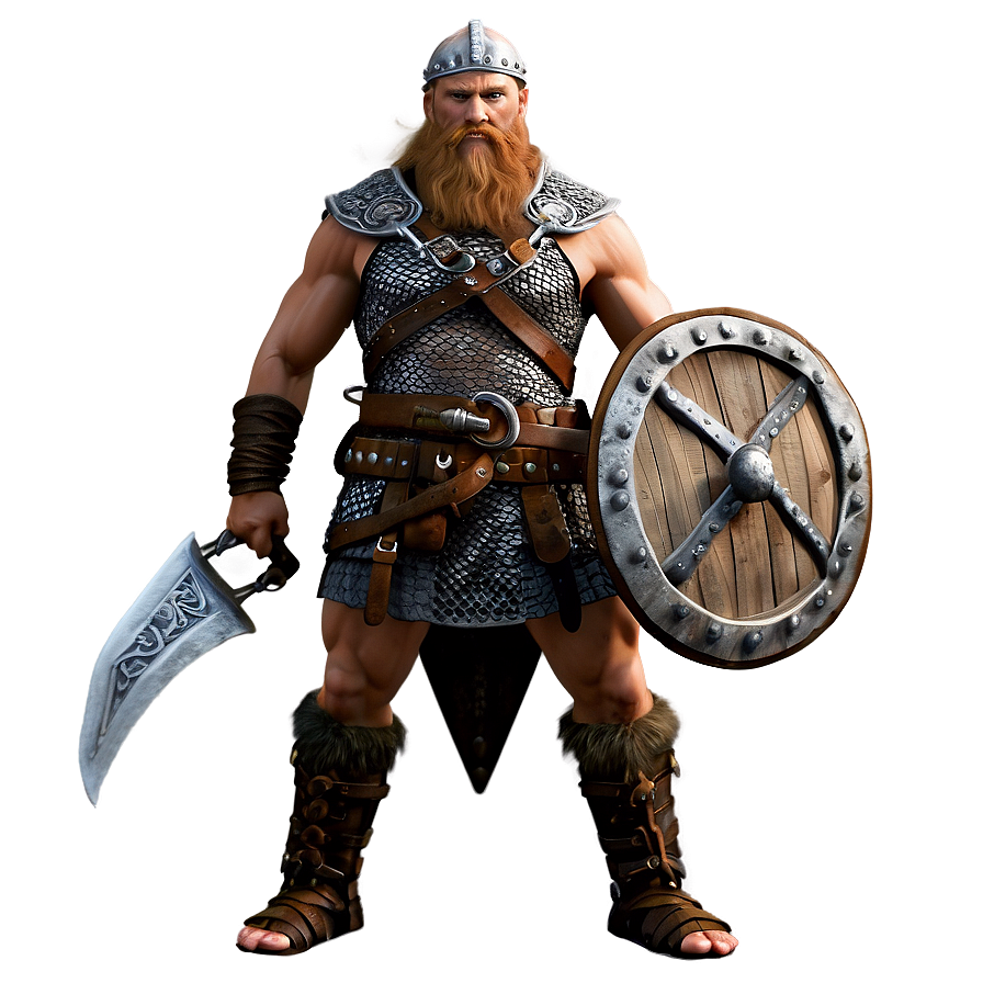 Viking Warrior PNG tgg73 PNG with transparent background