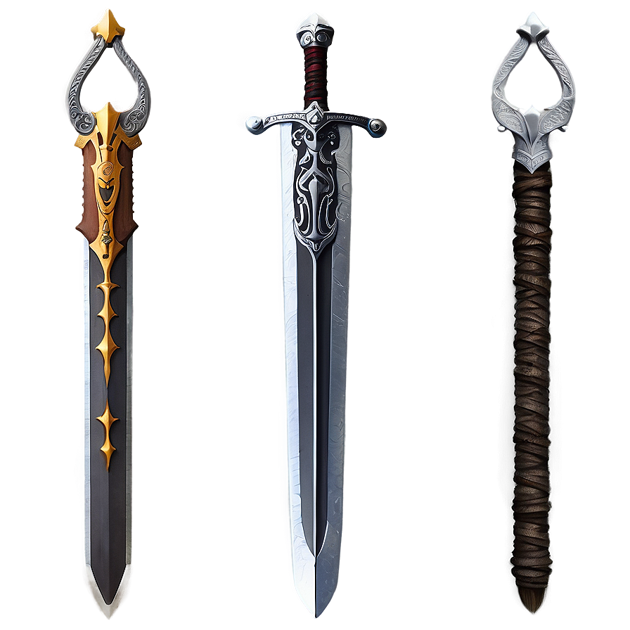 Viking Warrior Sword Png Bqa