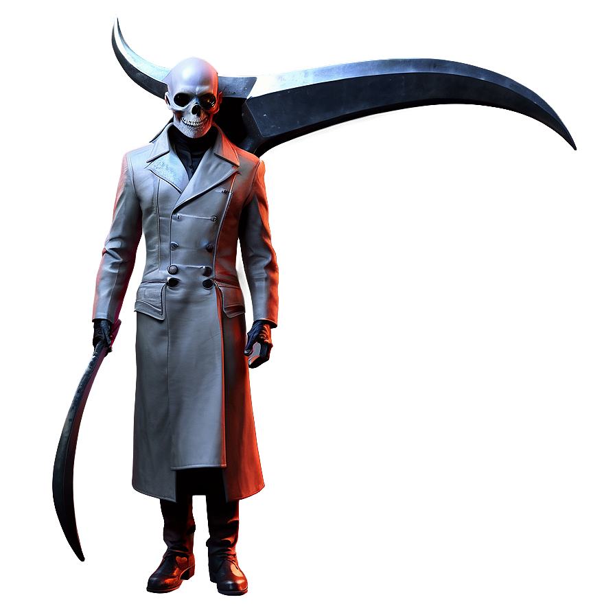Villain with Scythe PNG hfe26 PNG image with a transparent background, free high-resolution download
