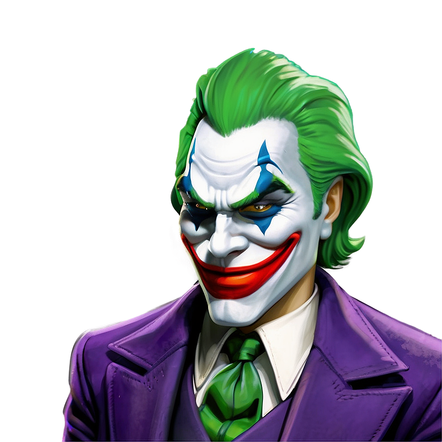 Villainous Joker Grin Png Ygf