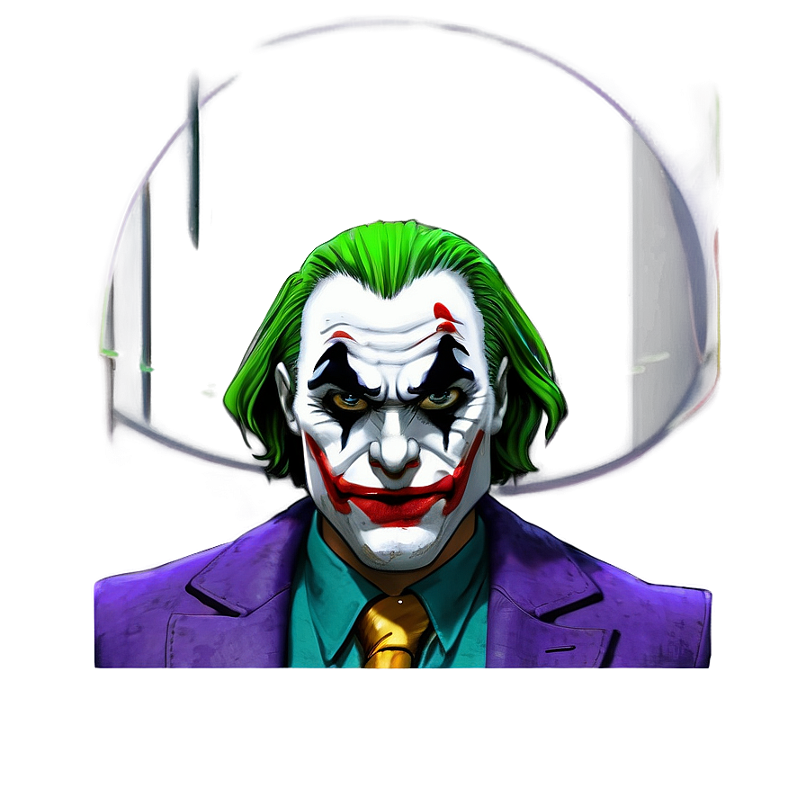 Villainous Joker Look Png Knu