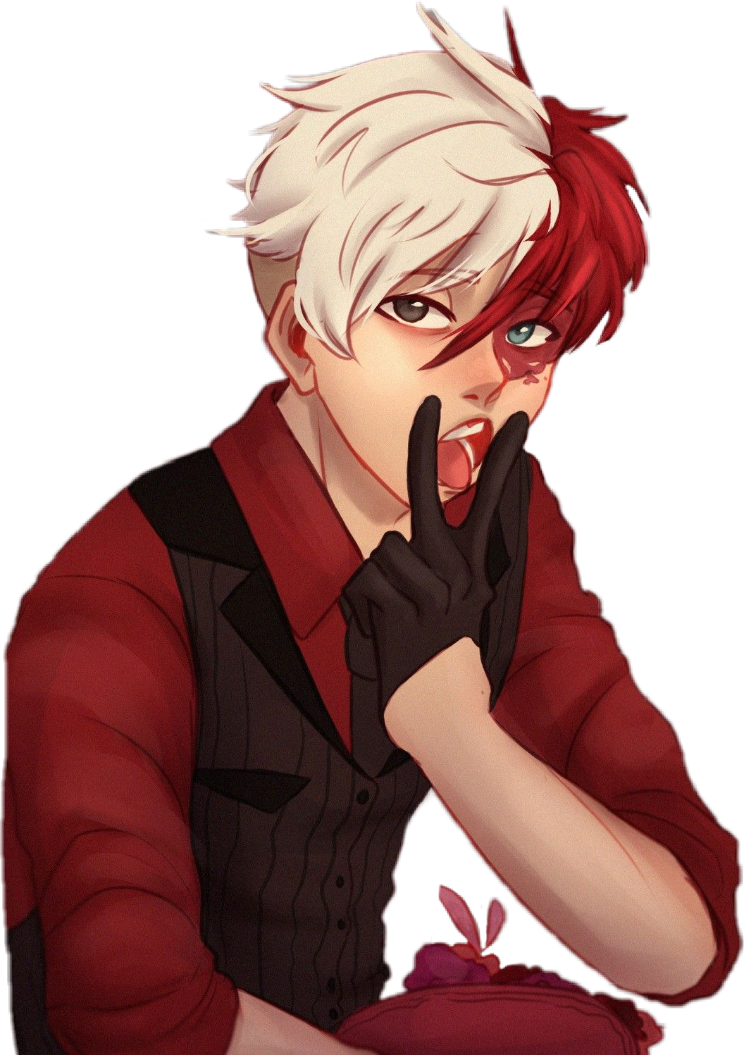 #villiantodoroki #villain #todoroki #shoto #todorokishoto - Todoroki As A Villain, HD Png Download PNG with transparent background