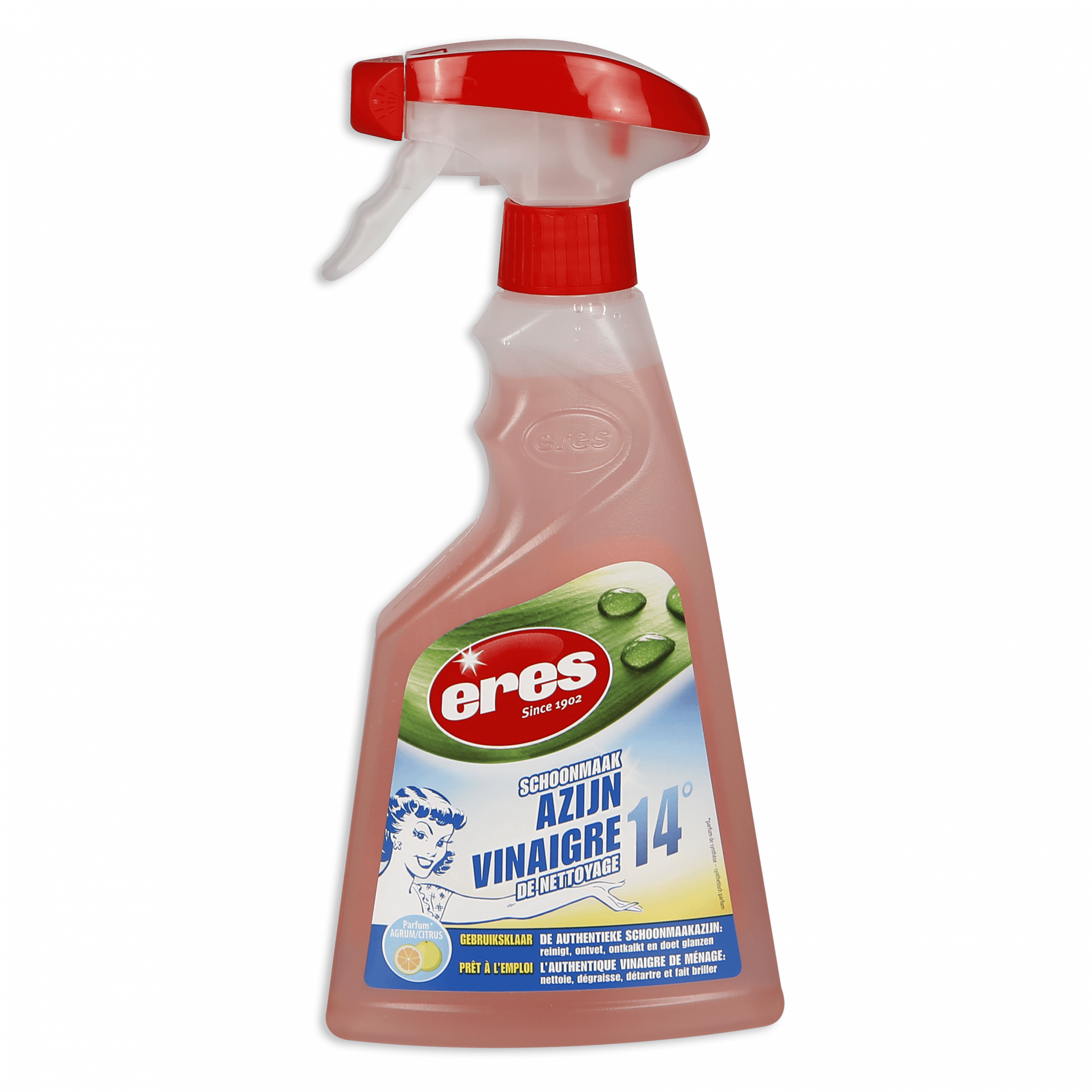 Vinegar Cleaning Spray Bottle PNG with transparent background