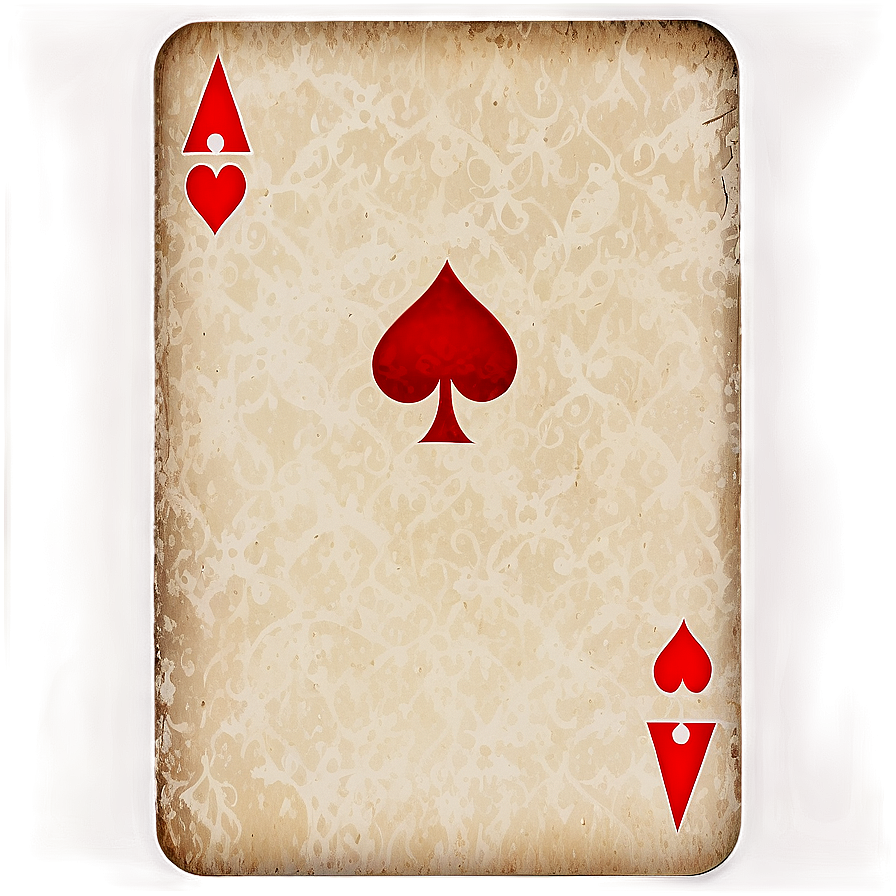 Vintage Ace Card Png 55