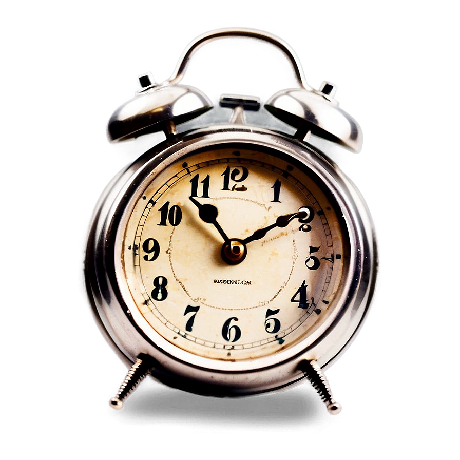 Vintage Alarm Clock Png 86