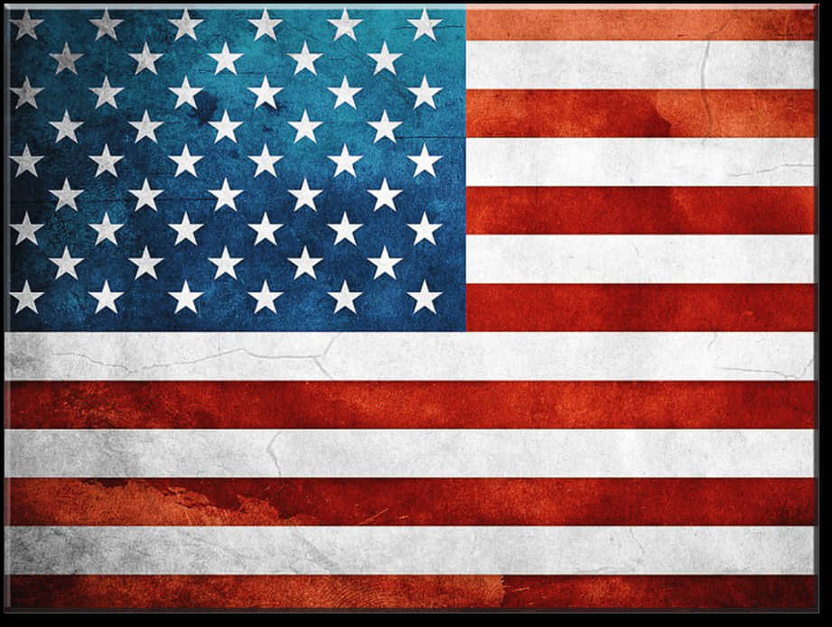 Vintage American Flag Texture