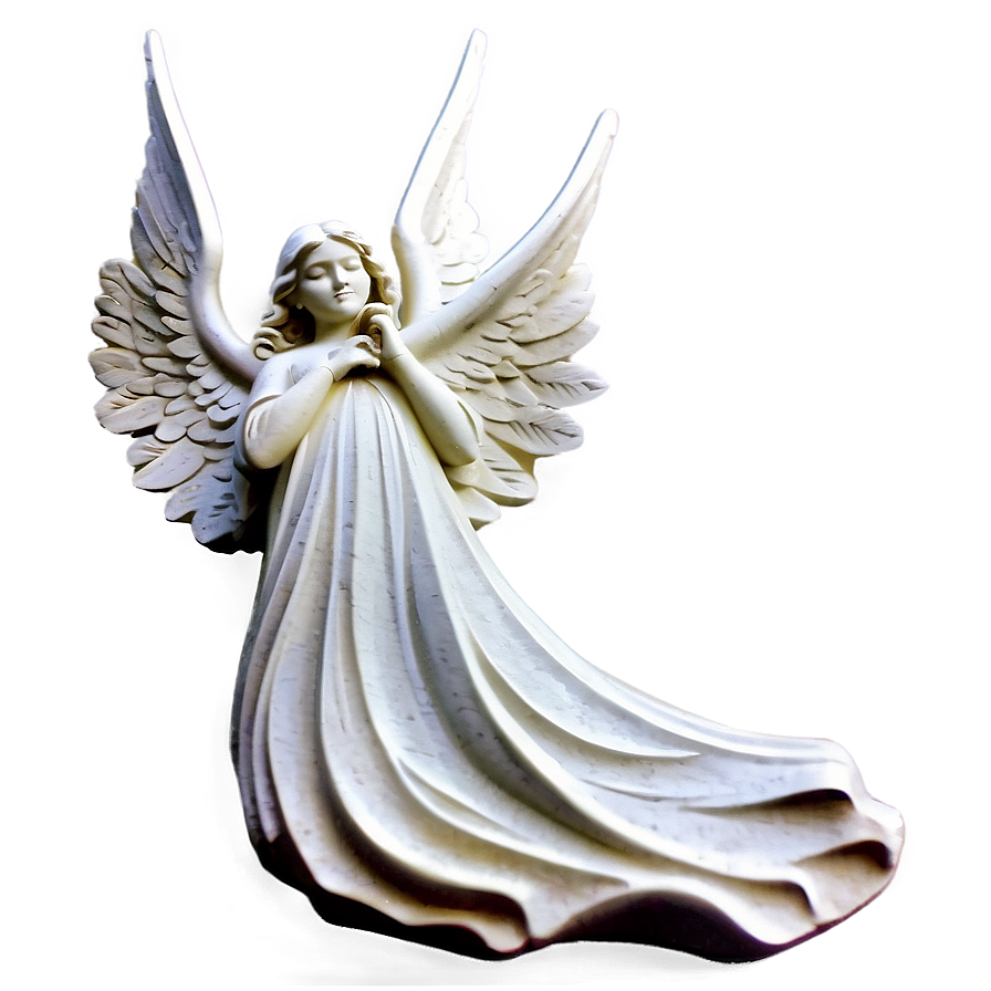 Vintage Angel Carving Png 06202024