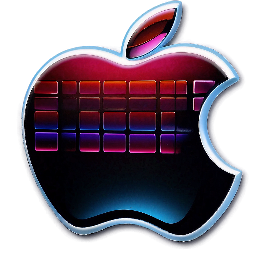 Vintage Apple Music Logo Png Fjj