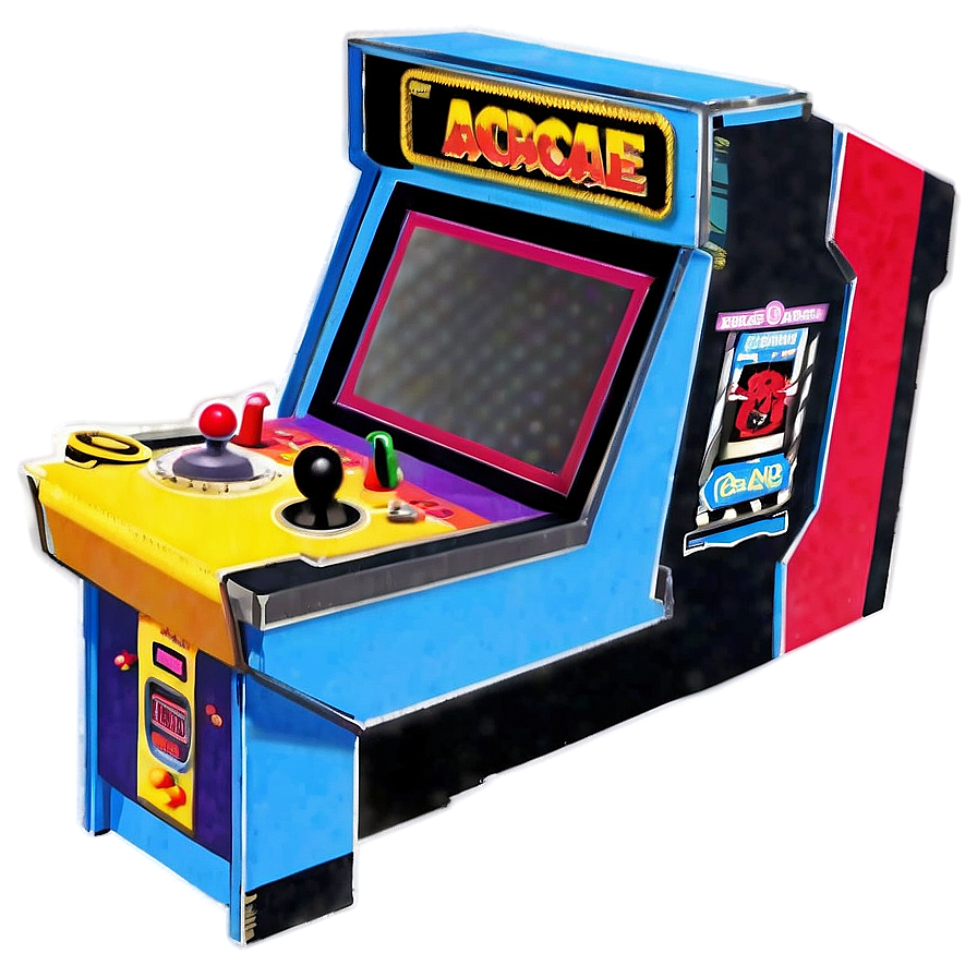 Vintage Arcade Console Png 80