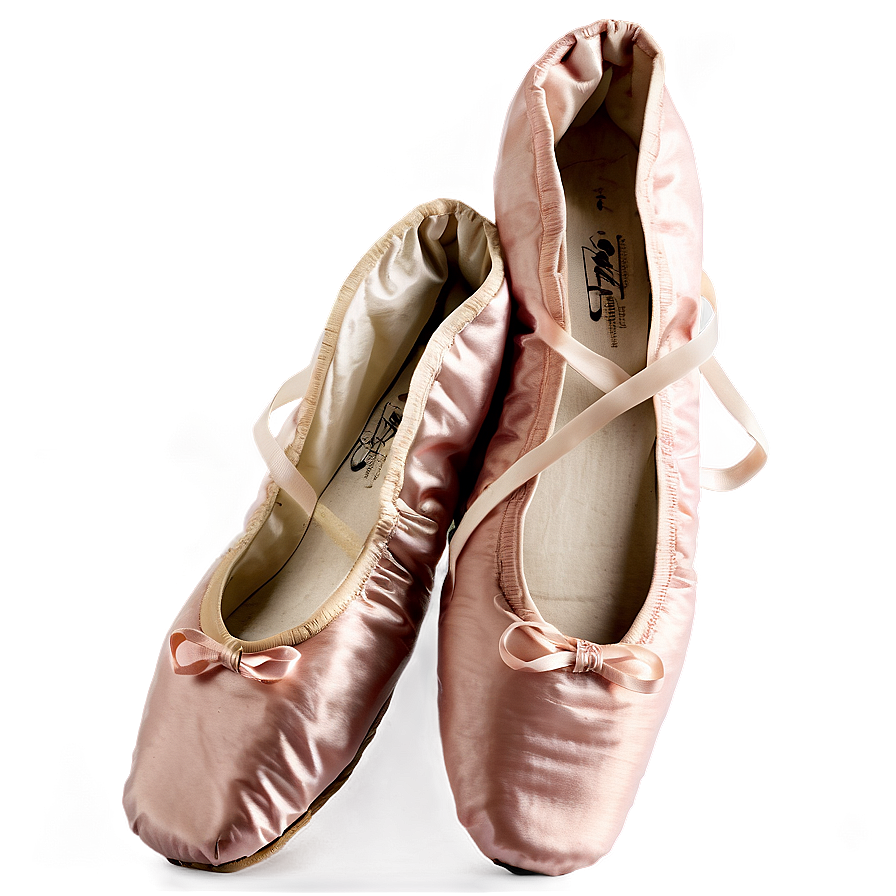 Vintage Ballet Shoes PNG mkt PNG with transparent background