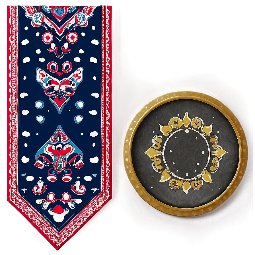 Vintage Bandana Design Png 05242024