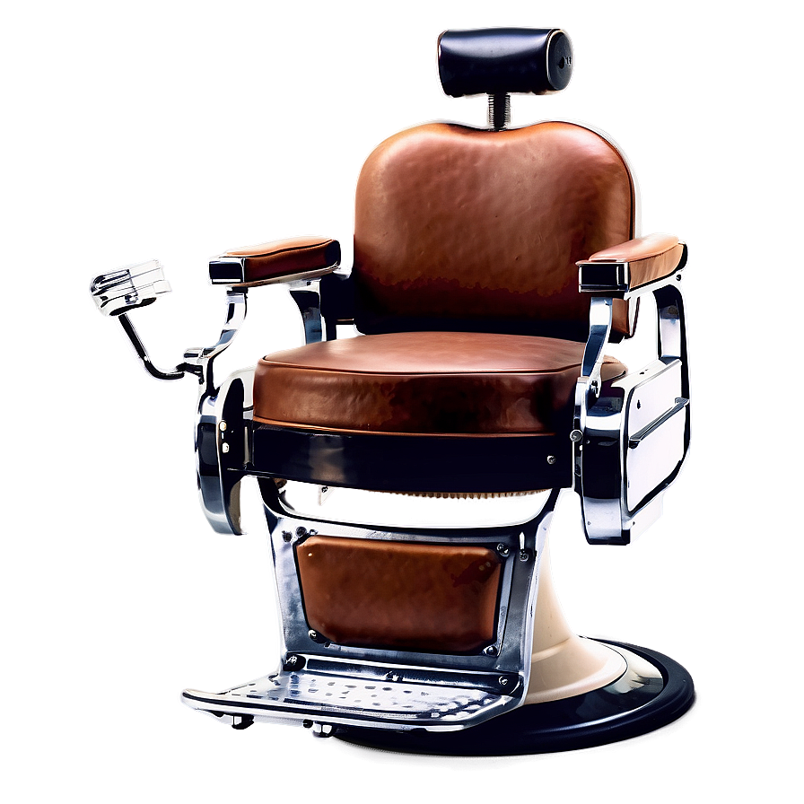 Vintage Barber Chair Png Yaq