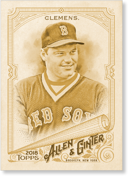 Vintage Baseball Card Design