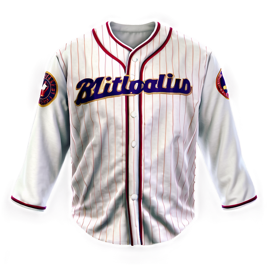 Vintage Baseball Jersey Png 06282024